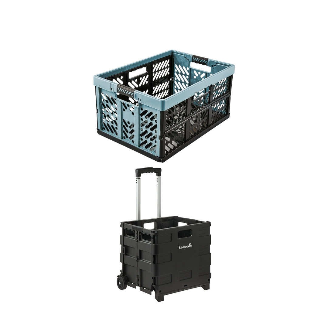 PROFESSIONAL FOLDING BOX AND TROLLEY
