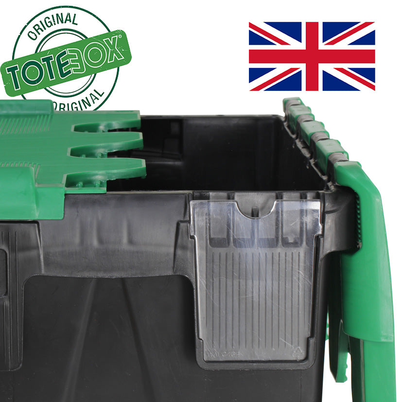 Clear label holder suitable for Attached Lid containers - 10020 & 10025 (400 x 300mm)