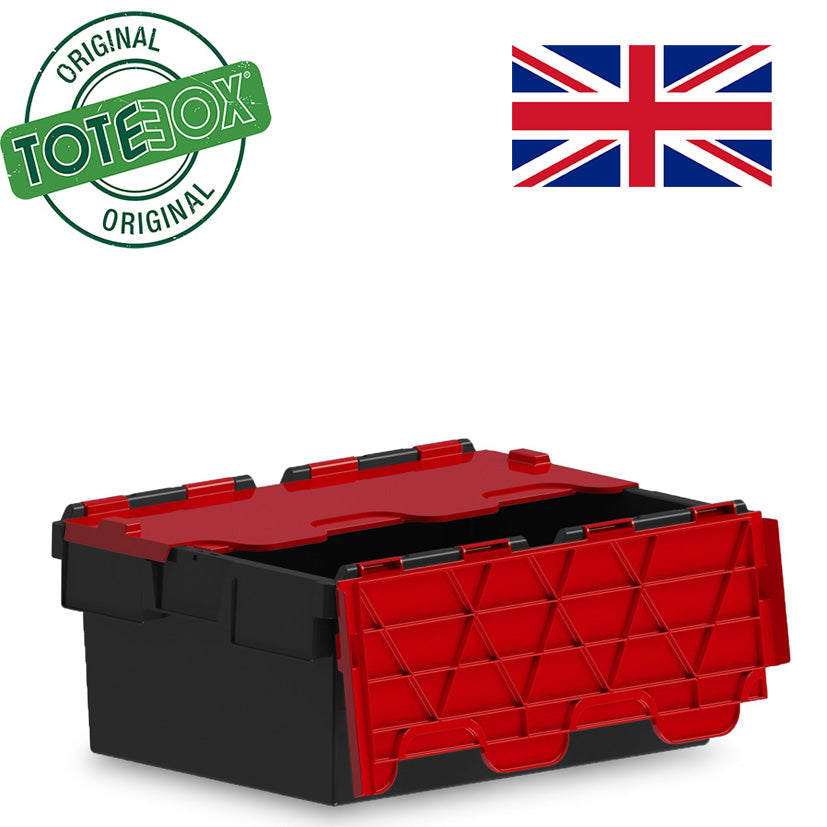 40L Original Totebox Attached Lid Container (600 x 400 x 250h mm)