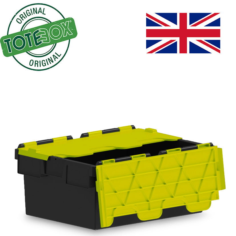 40L Original Totebox Attached Lid Container (600 x 400 x 250h mm)
