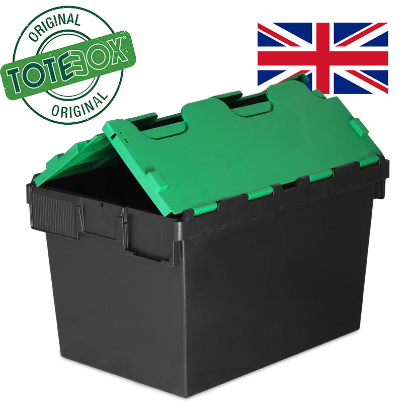 64L Attached Lid Container Original Totebox (600 x 400 x 365h mm)