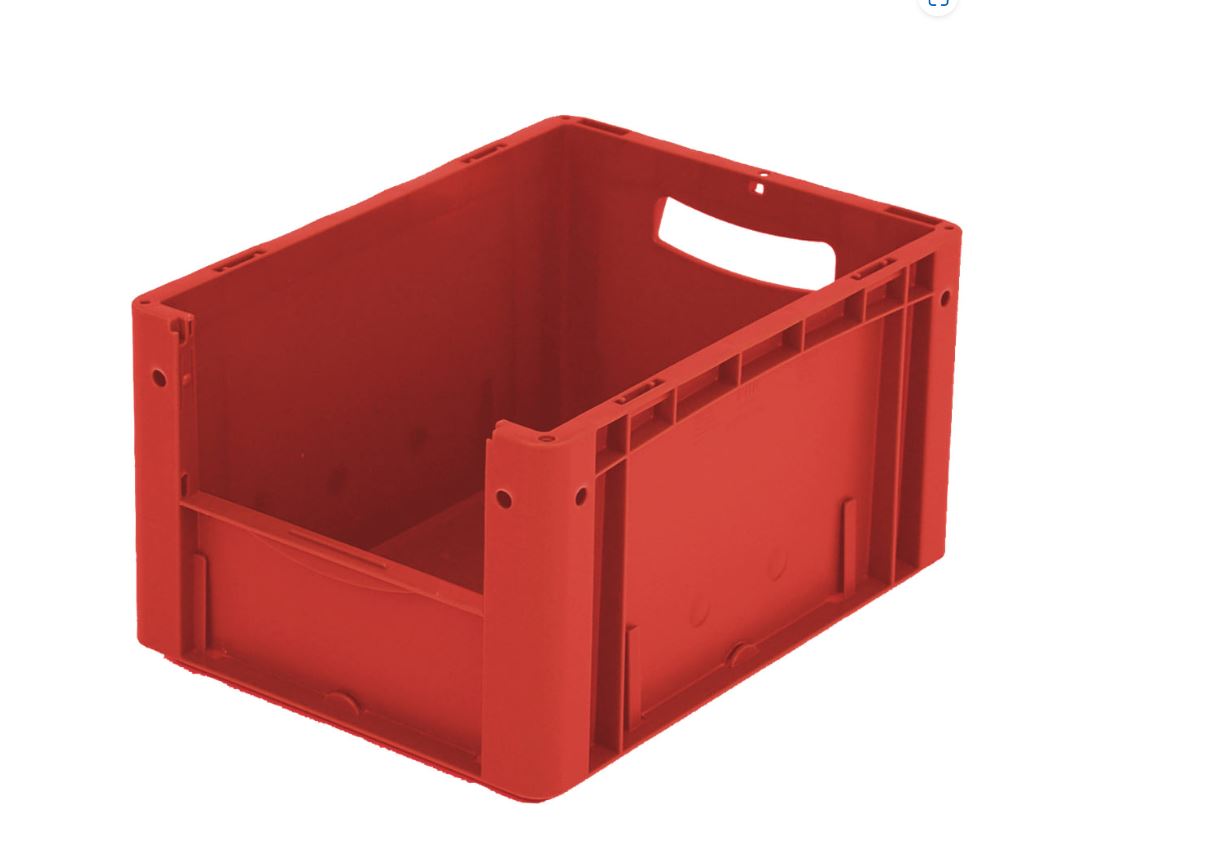 Euro Stacking Container with Open Front 20ltr (400x300x220mm)