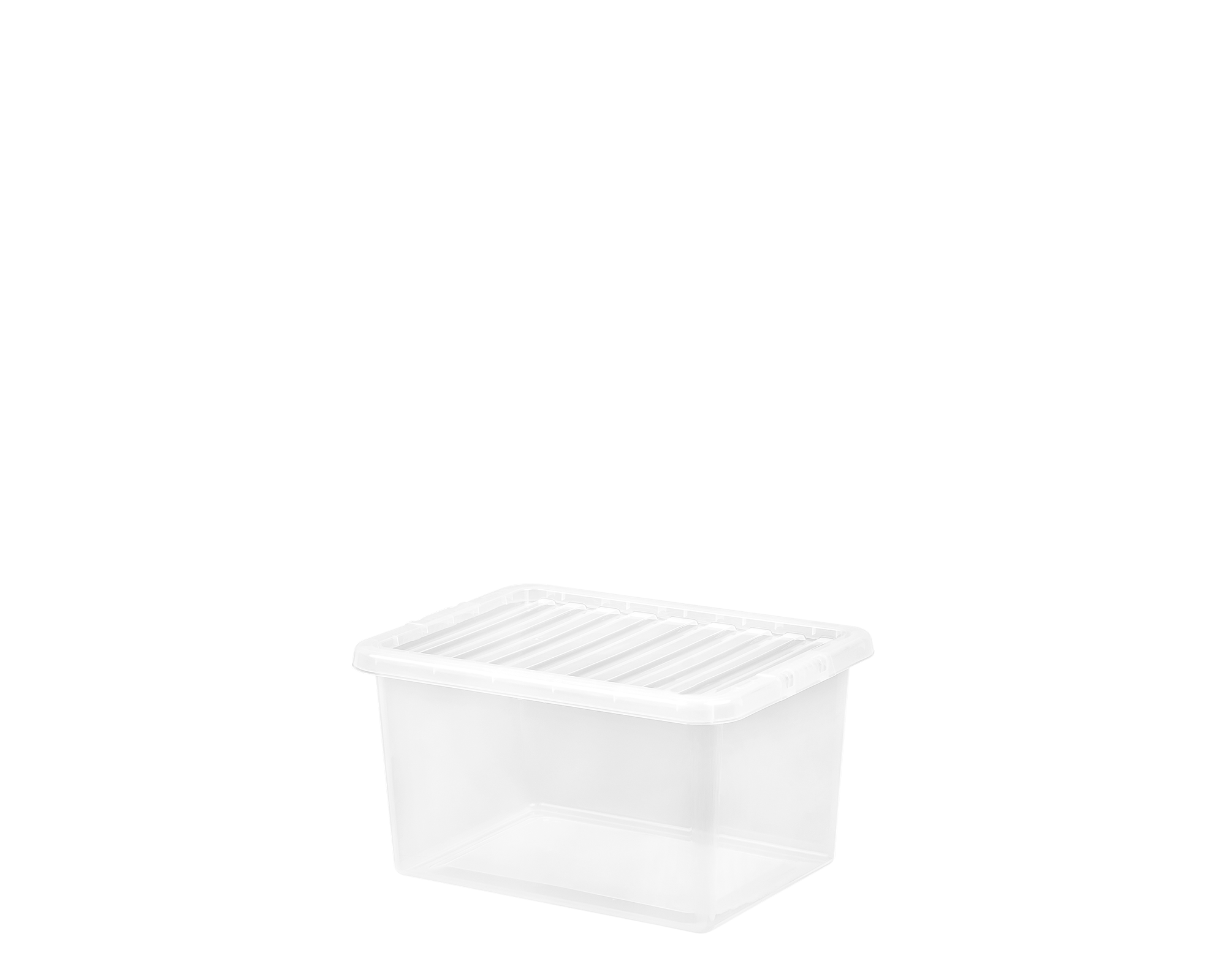 *Pallet of 320* WHAM Crystal 25L Box & Lid Clear