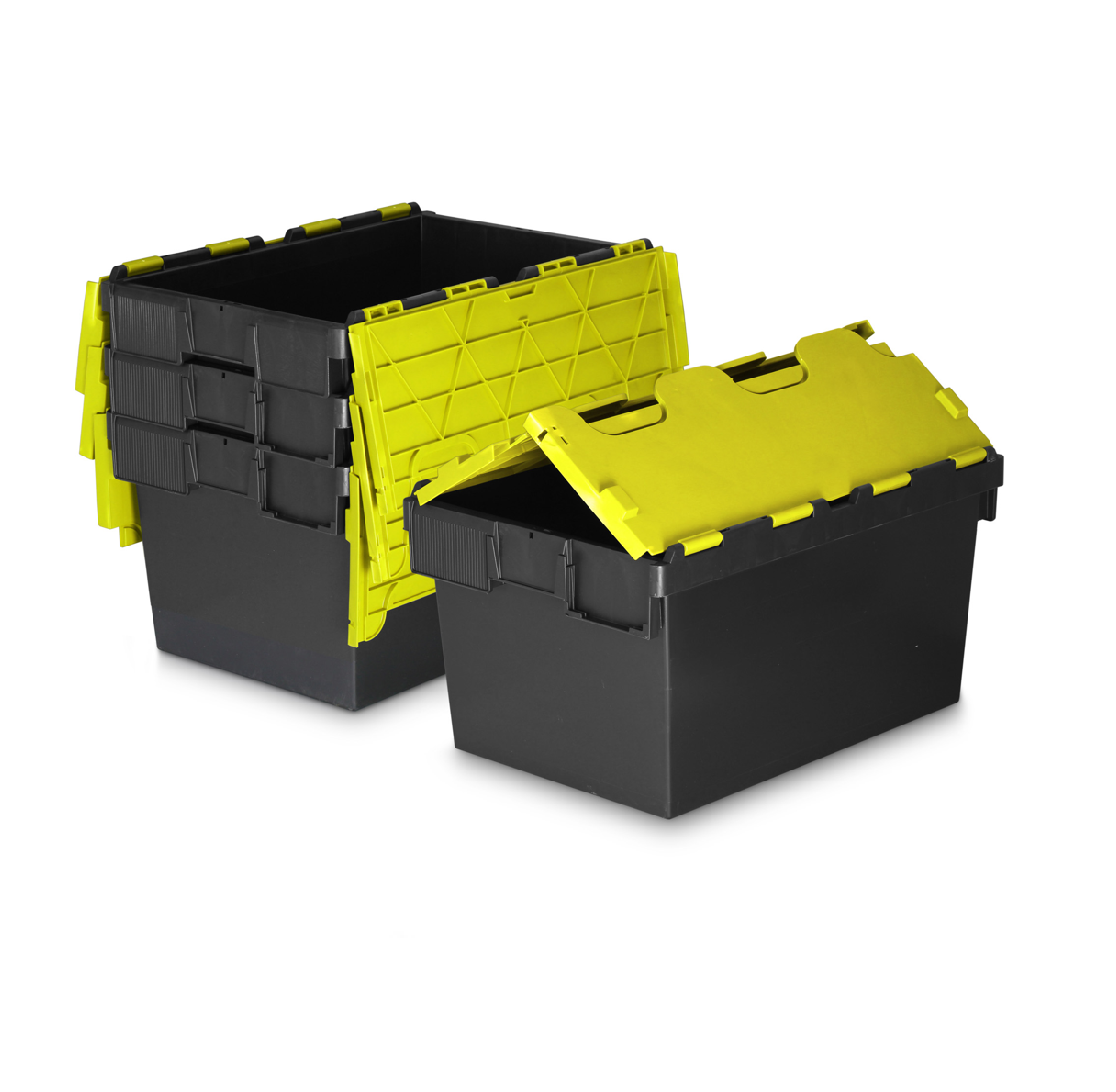 *Bundle of 5* 54L Attached Lid Container Original Totebox (600 x 400 x 320h mm)