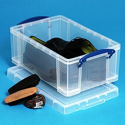 *Bundle of 6* 9L Really Useful Plastic Storage Box (395 x 255 x 155mm)