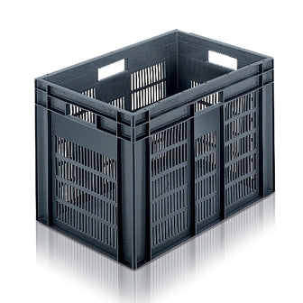75L Ventilated Euro Stacking Container (600l x 400w x 400h mm)