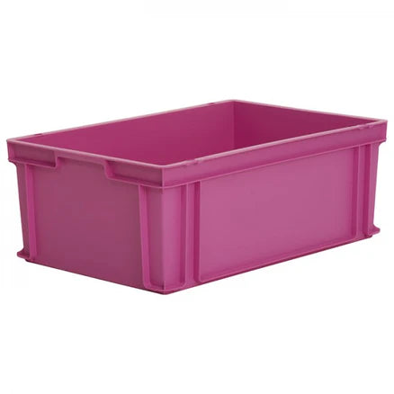 *Bundle of 10* 44L Colour Coded Euro Stacking Container (600l x 400w x 220h mm) - Various Colours Available