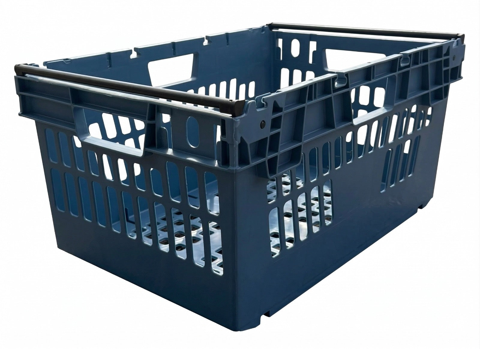 *Pallet of 80* 54L Stacking & Nesting Crate Ventilated 600x400x300mm)