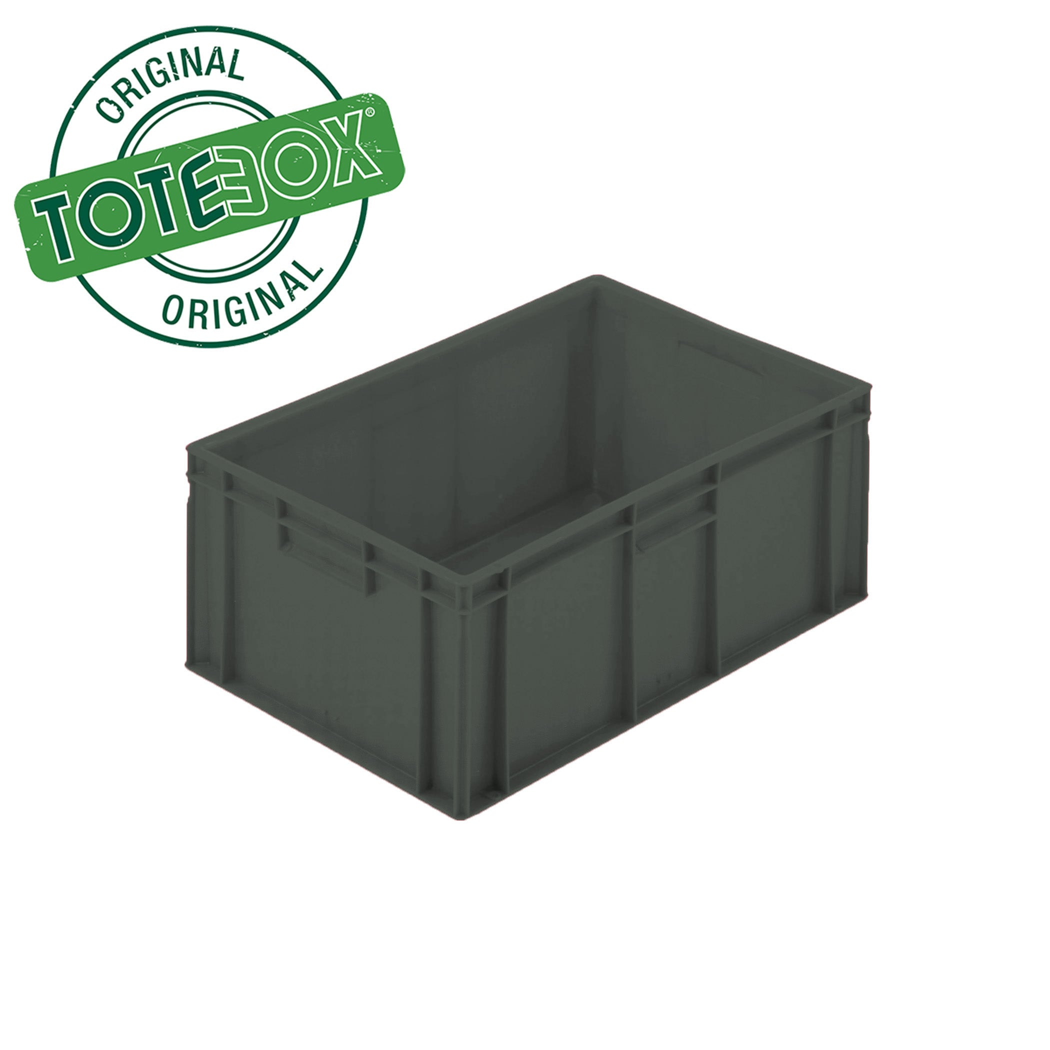 *Bundle of 10* 42L Original Totebox Euro Stacking Container (600x400x230mm)