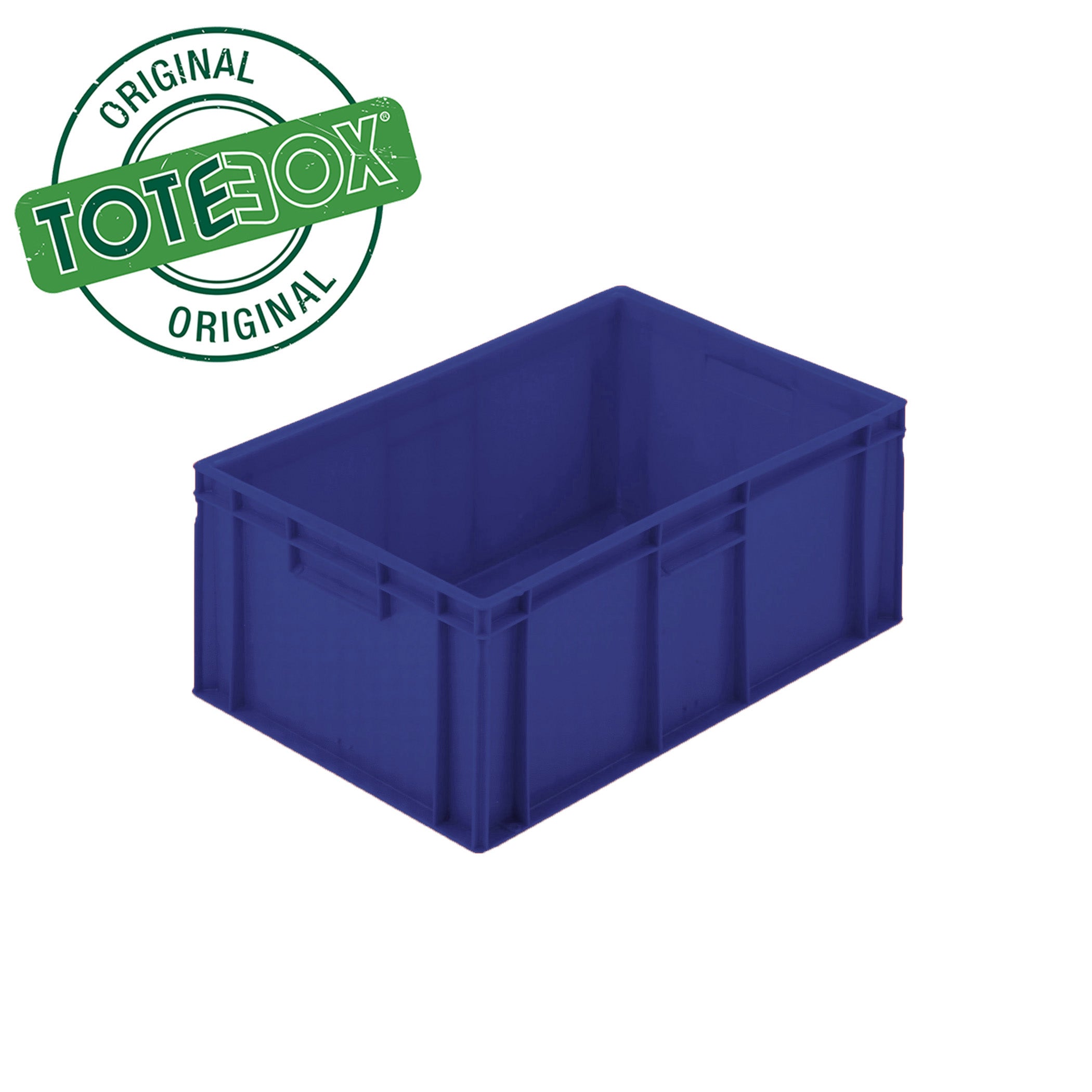 *Bundle of 10* 42L Original Totebox Euro Stacking Container (600x400x230mm)