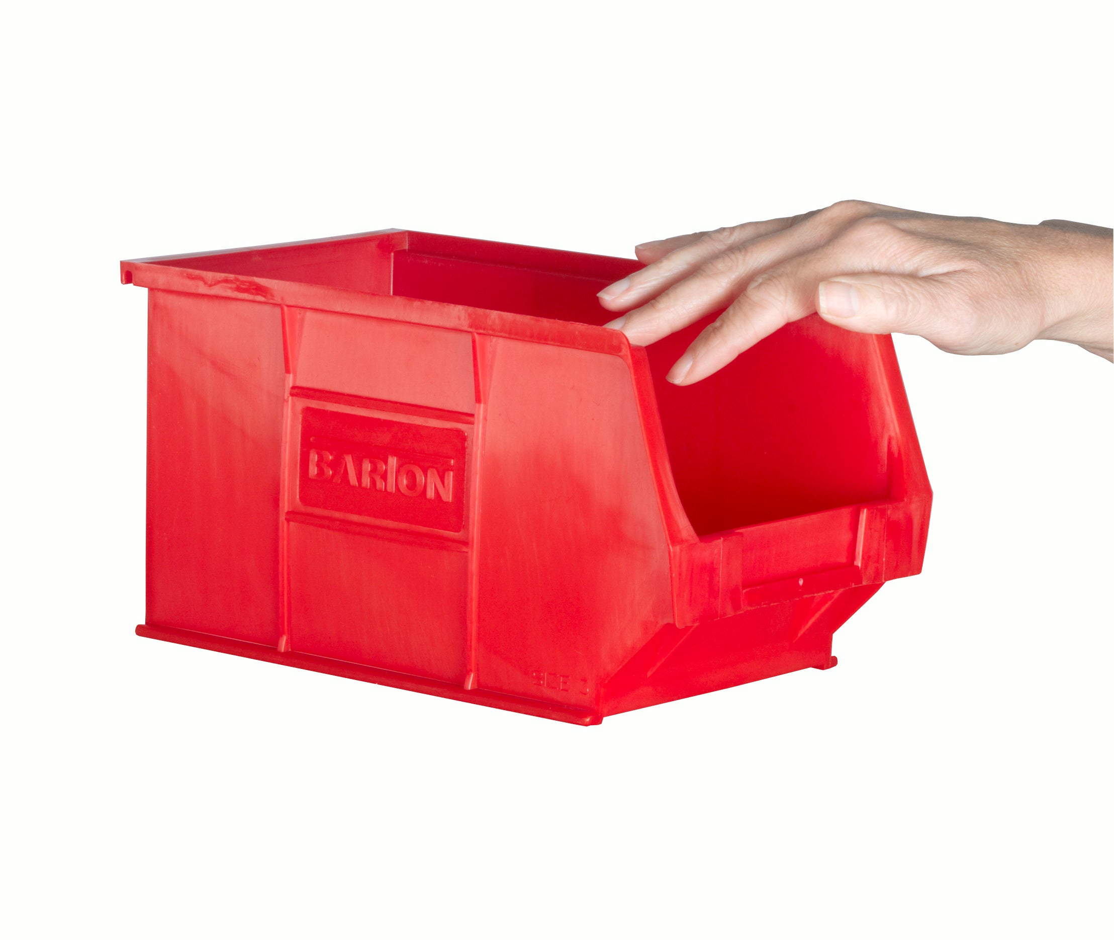 Colour Coded Barton Bin TC3 Containers - H132 x W150 x D240 mm - Pack Of 10 Bins