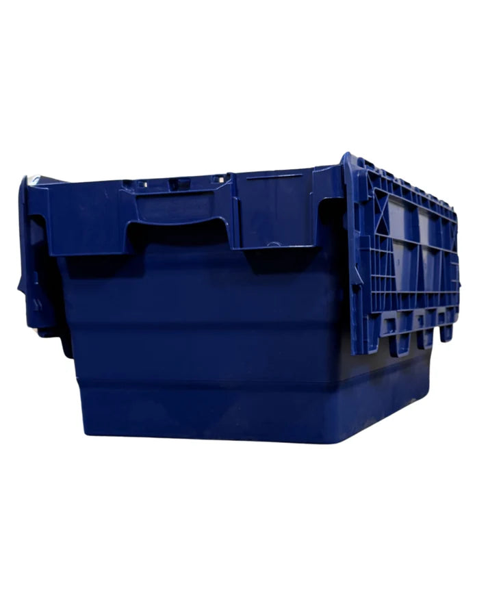 54L GatorTote (600 x 400 x 320h mm) Extra Heavy Duty Industrial Attached Lid Box