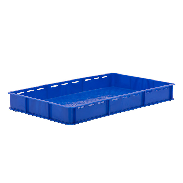 *Bundle of 20* 20ltr Ventilated sides, solid base 30x18 inch confectionery tray (762x457x90mm)