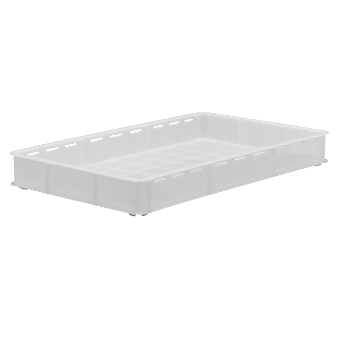 *Bundle of 20* 20ltr Ventilated sides, solid base 30x18 inch confectionery tray (762x457x90mm)