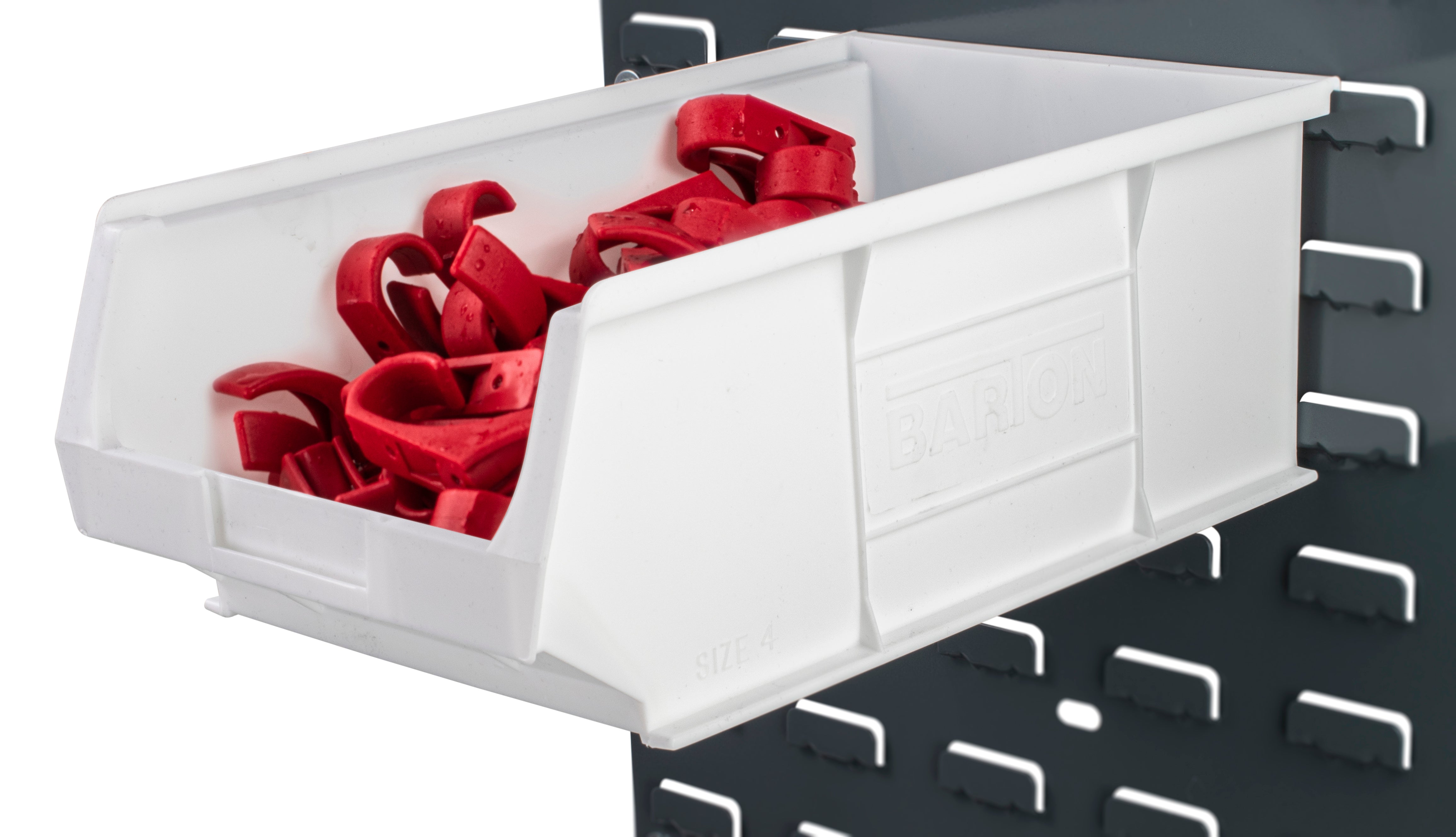 Antibacterial Barton Bin TC4 Containers - H132 x W205 x D350 mm - Pack Of 10 Bins
