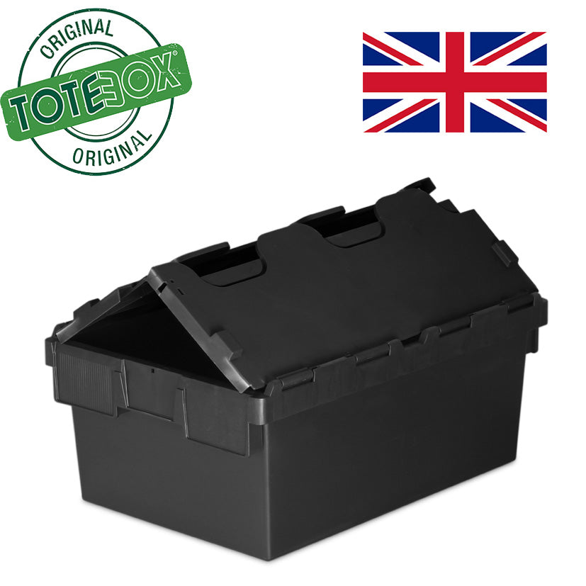 40L Original Totebox Attached Lid Container (600 x 400 x 250h mm)