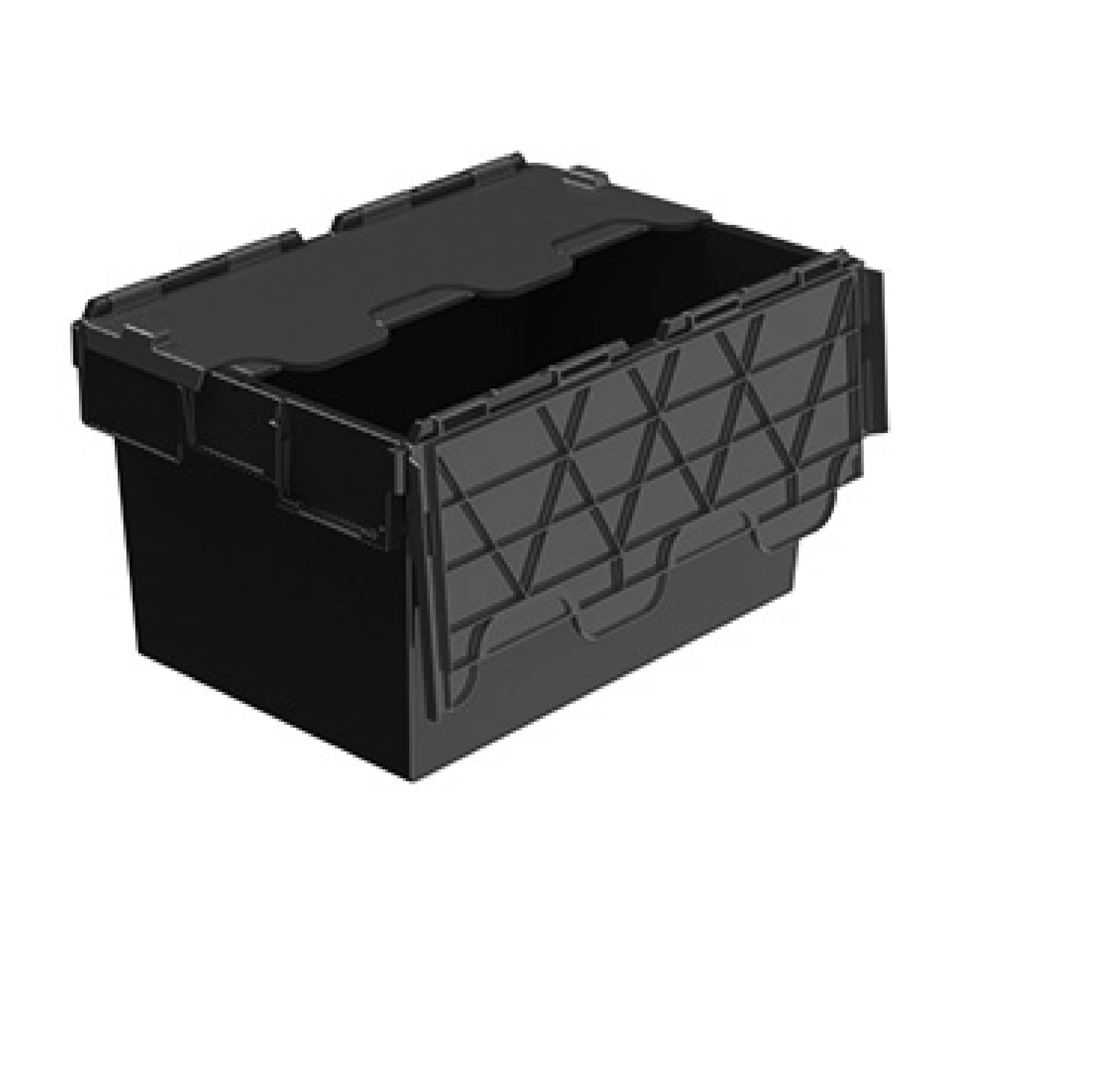 54L Attached Lid Container Original Totebox (600 x 400 x 320h mm)