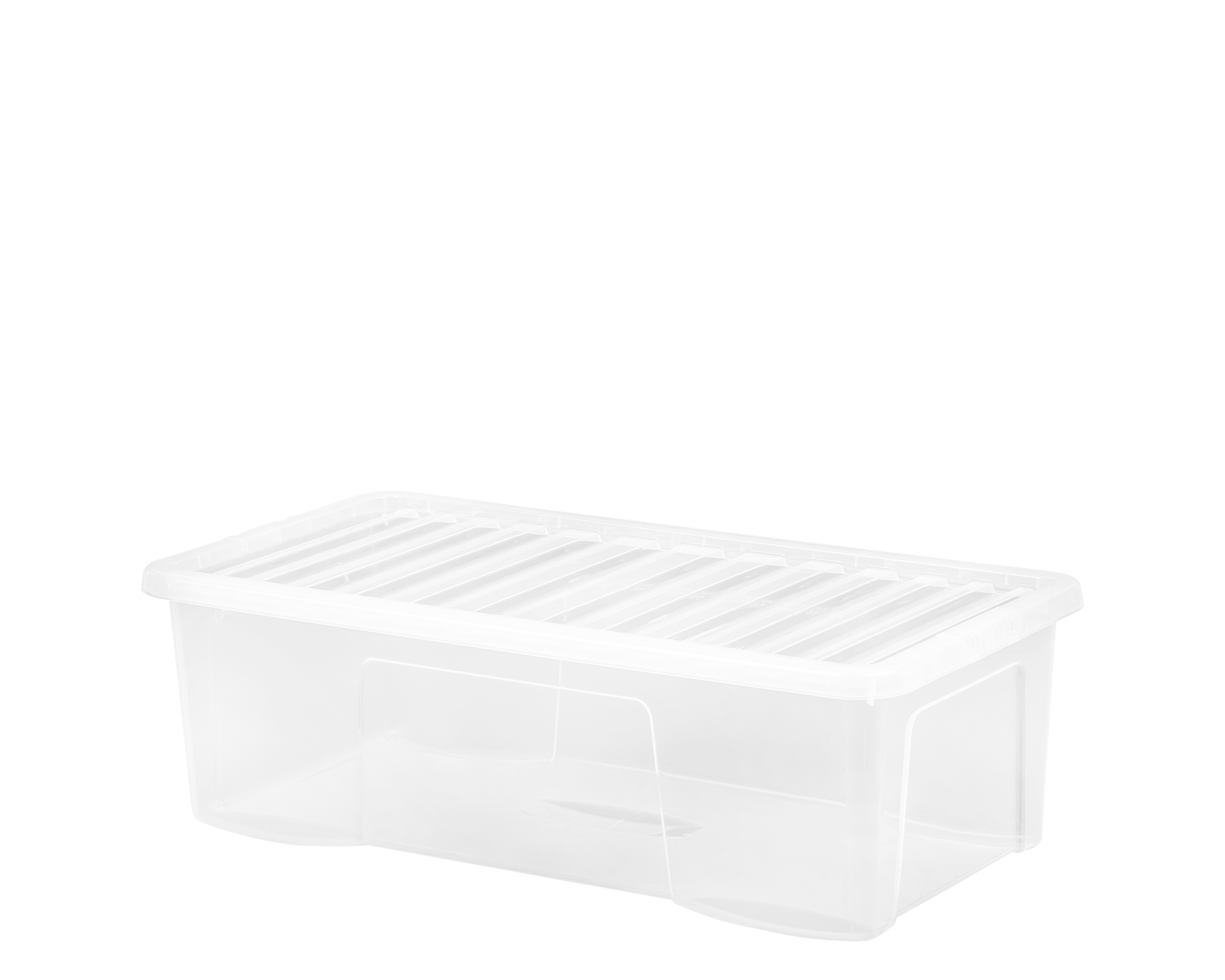 *Pallet of 90* WHAM Crystal 62L Box & Lid Clear