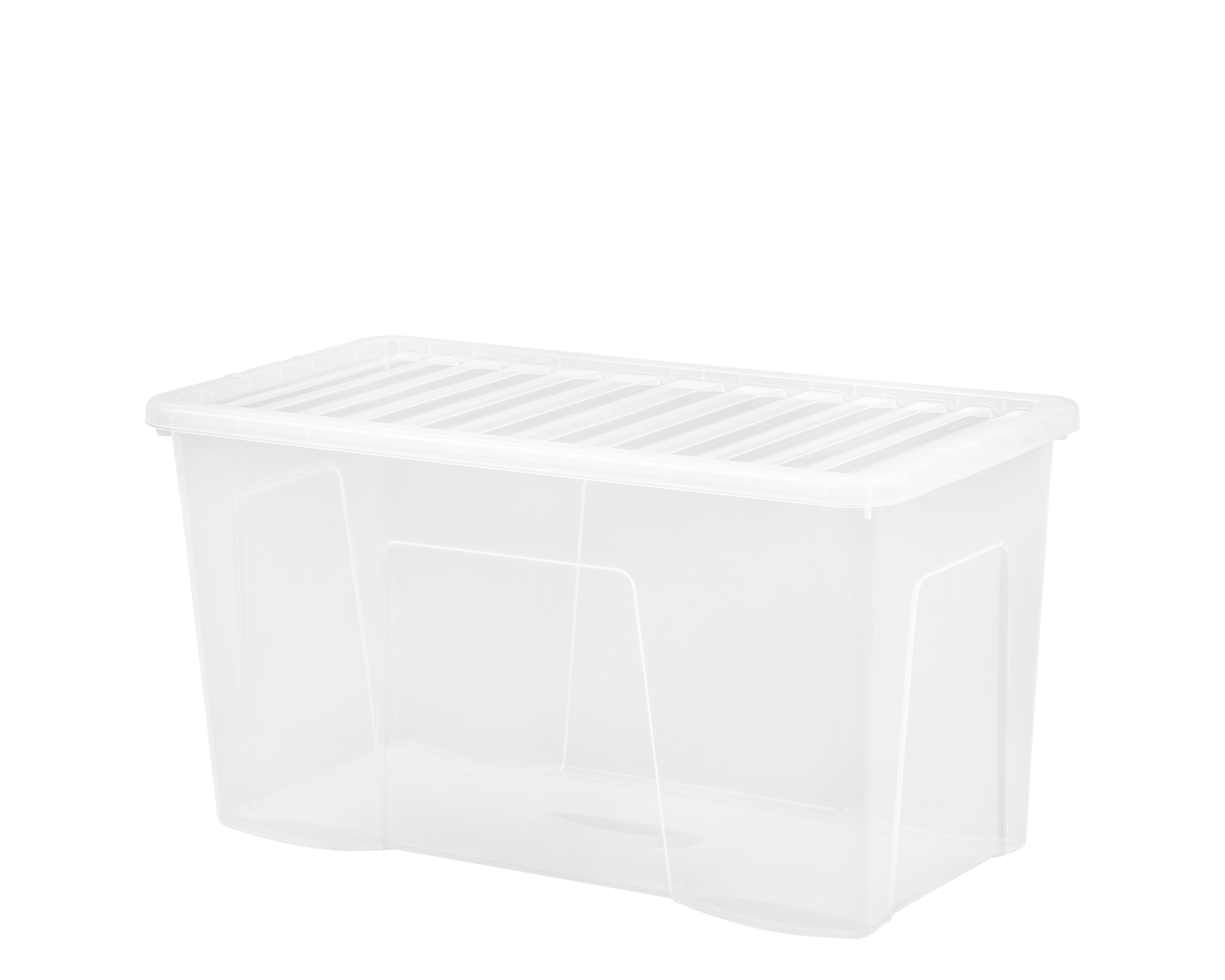 *Pallet of 90* WHAM Crystal 110L Box & Lid Clear