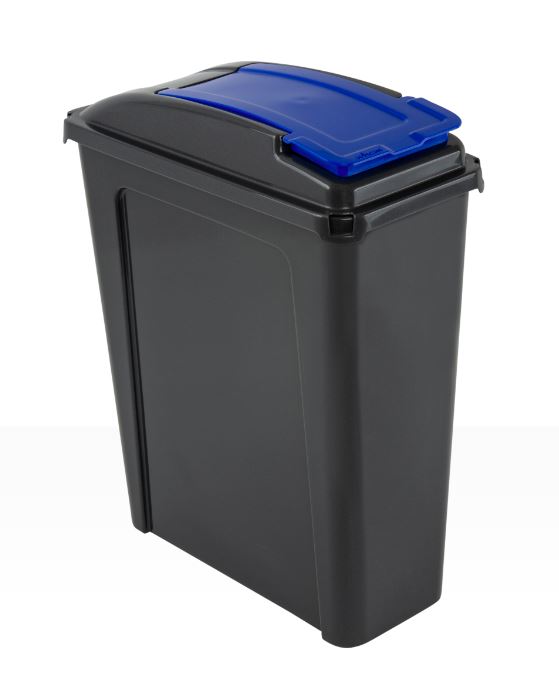 Wham Recycle It Slimline Recycling Bin - 25ltr bin