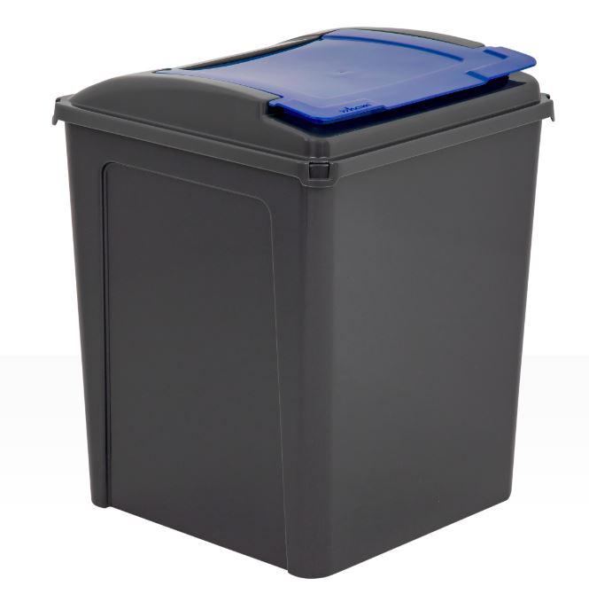 Wham Recycle It Recycling Bin - 50ltr bin