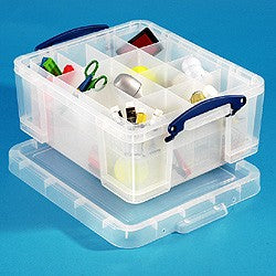 18L Really Useful Plastic Storage Box (480l x 390w x 200h mm)