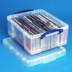 18L Really Useful Plastic Storage Box (480l x 390w x 200h mm)