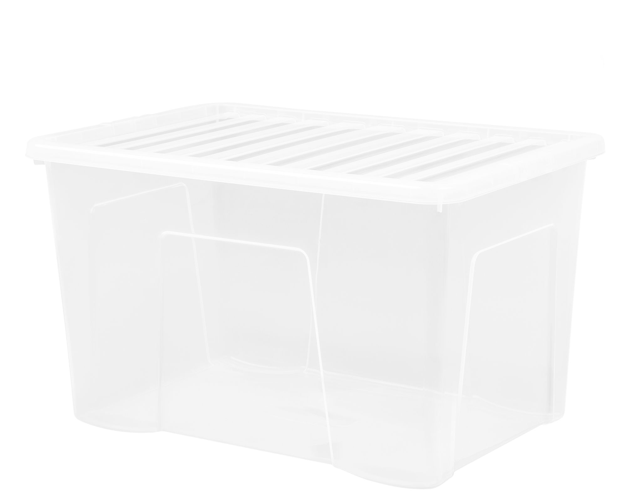 *Pallet of 90* WHAM Crystal 102L Box & Lid Clear