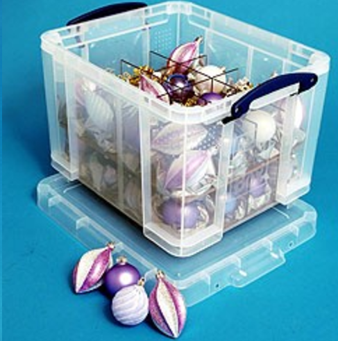 35L Really Useful Box Plastic Storage Box  (480l x 390w x 310h mm)
