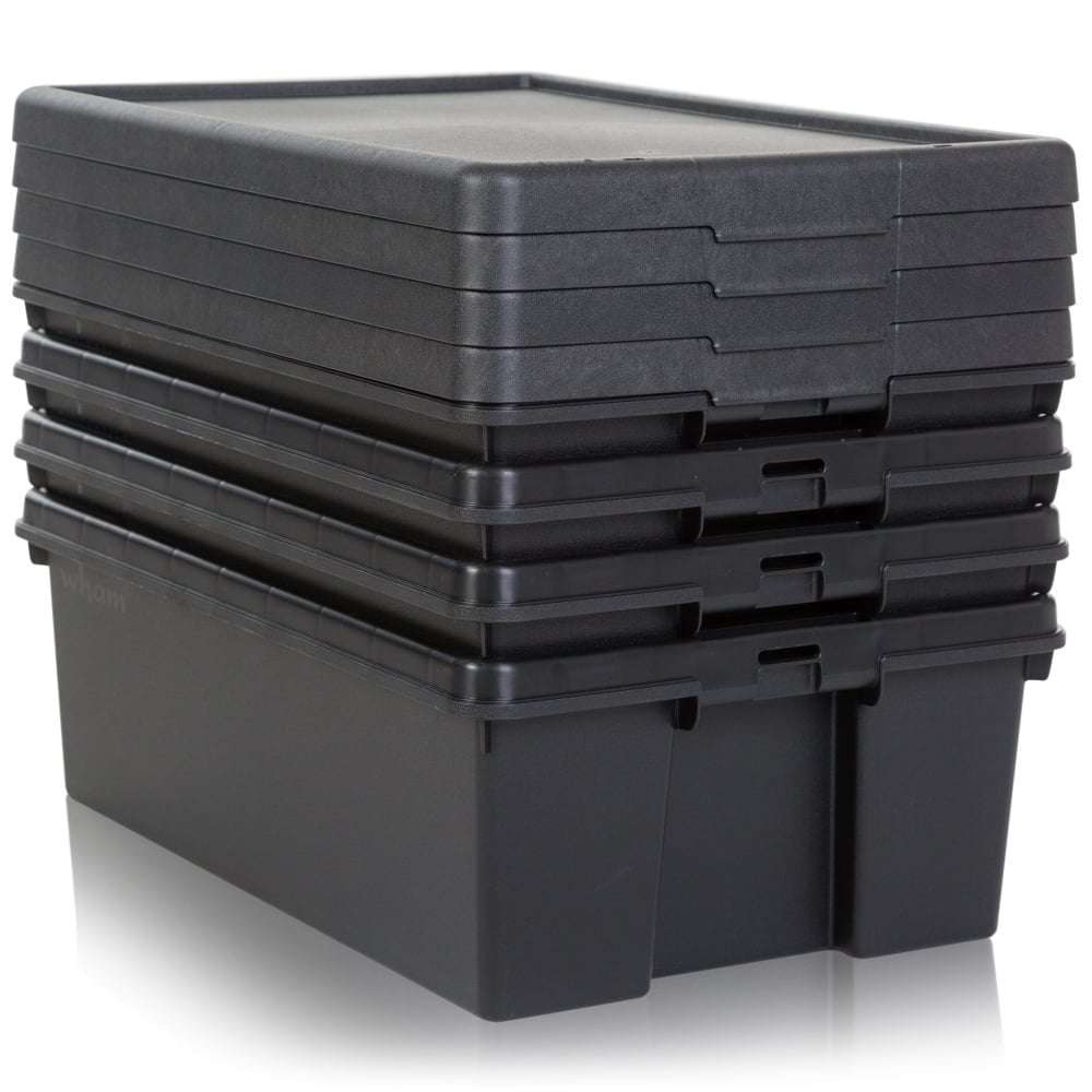 *Pallet of 120* 36 Litre Wham Bam Heavy Duty Recycled Box with Lid