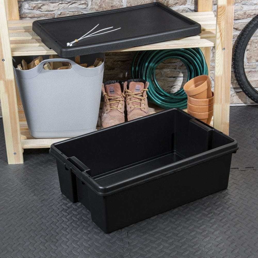 *Pallet of 120* 36 Litre Wham Bam Heavy Duty Recycled Box with Lid