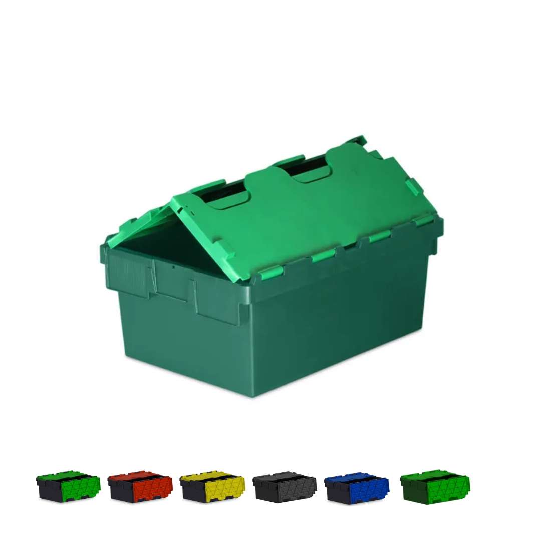 40L Original Totebox Attached Lid Container (600 x 400 x 250h mm)