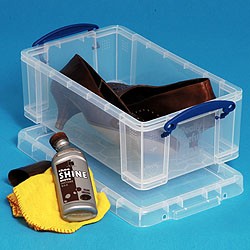 *Bundle of 12* 5L Really Useful Plastic Storage Box (340l x 200w x 125h mm)