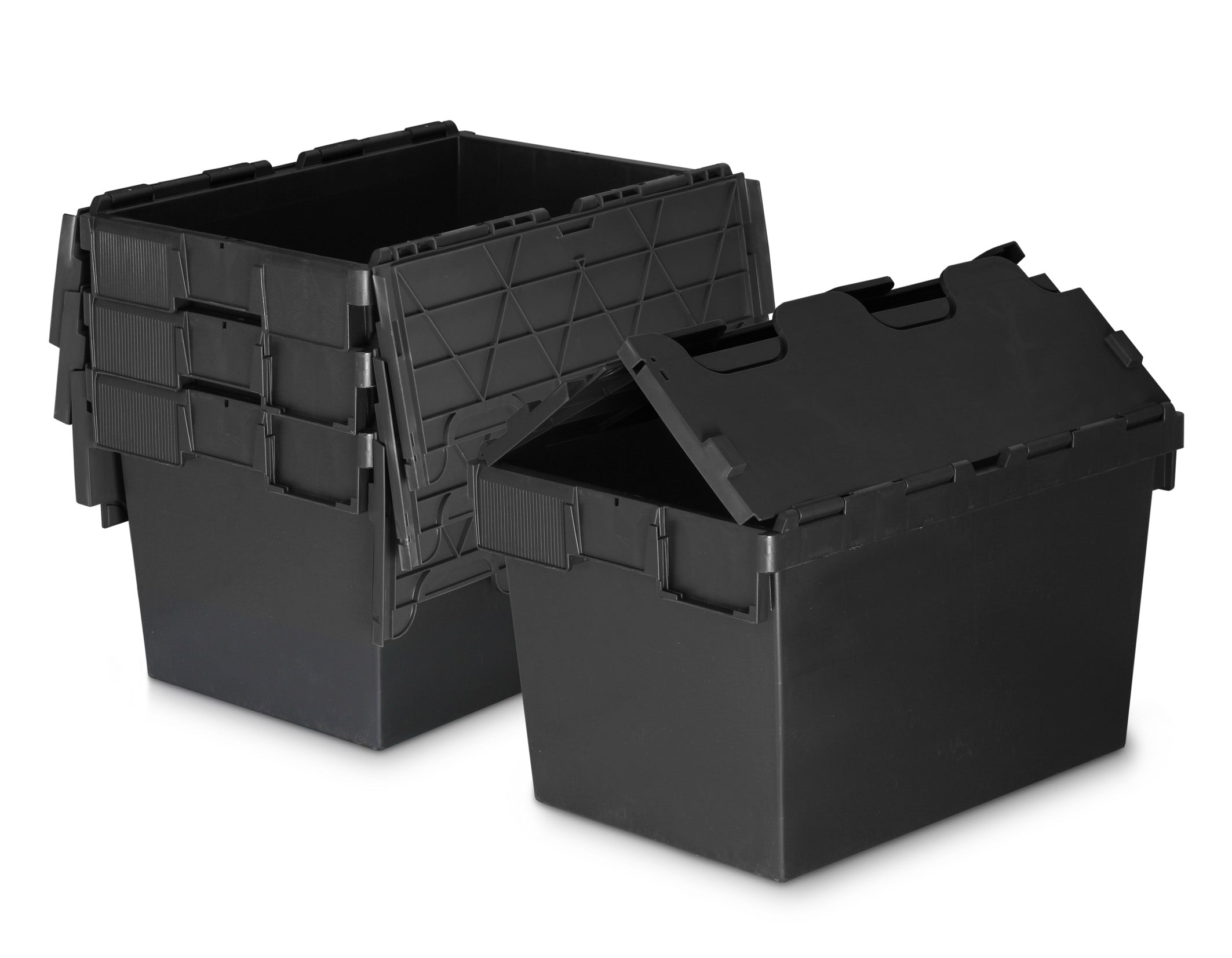 *Bundle of 5* 64L Attached Lid Container Original Totebox (600x400x365mm)