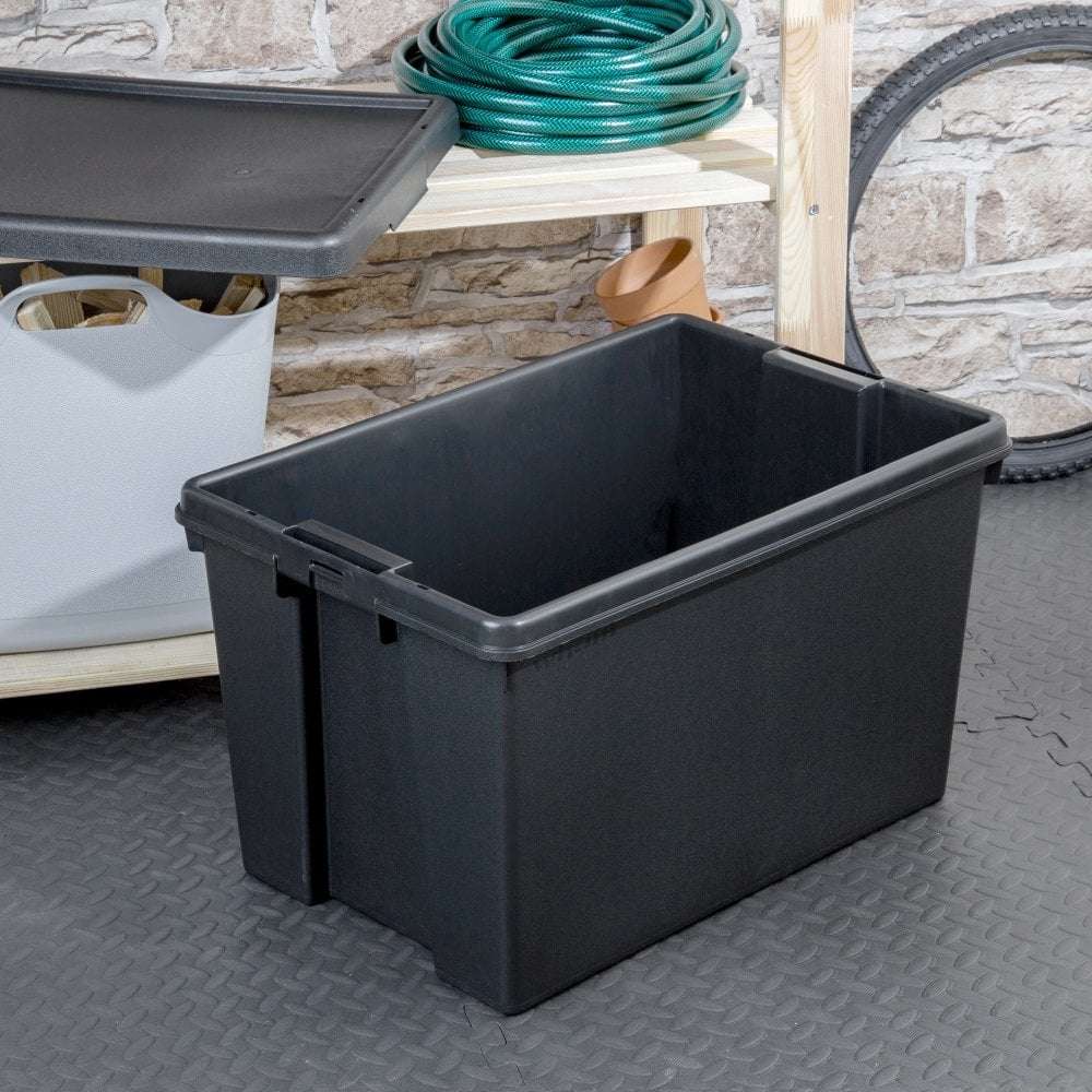 *Pallet of 100* 62 Litre Wham Bam Heavy Duty Recycled Box with Lid