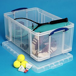 64L Really Useful Plastic Storage Box (710l x 440w x 310h mm)