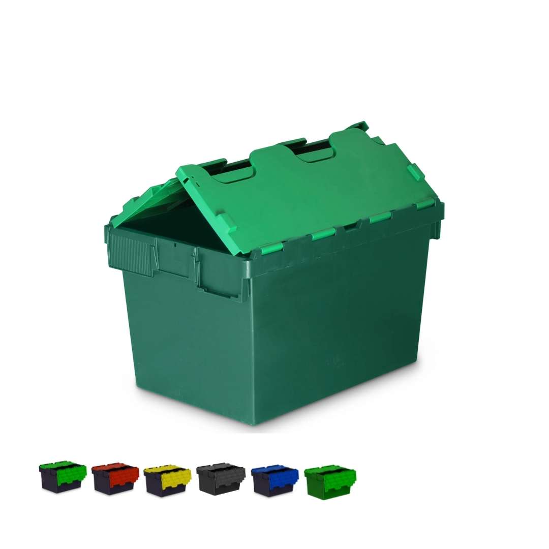 64L Attached Lid Container Original Totebox  (600 x 400 x 365h mm)