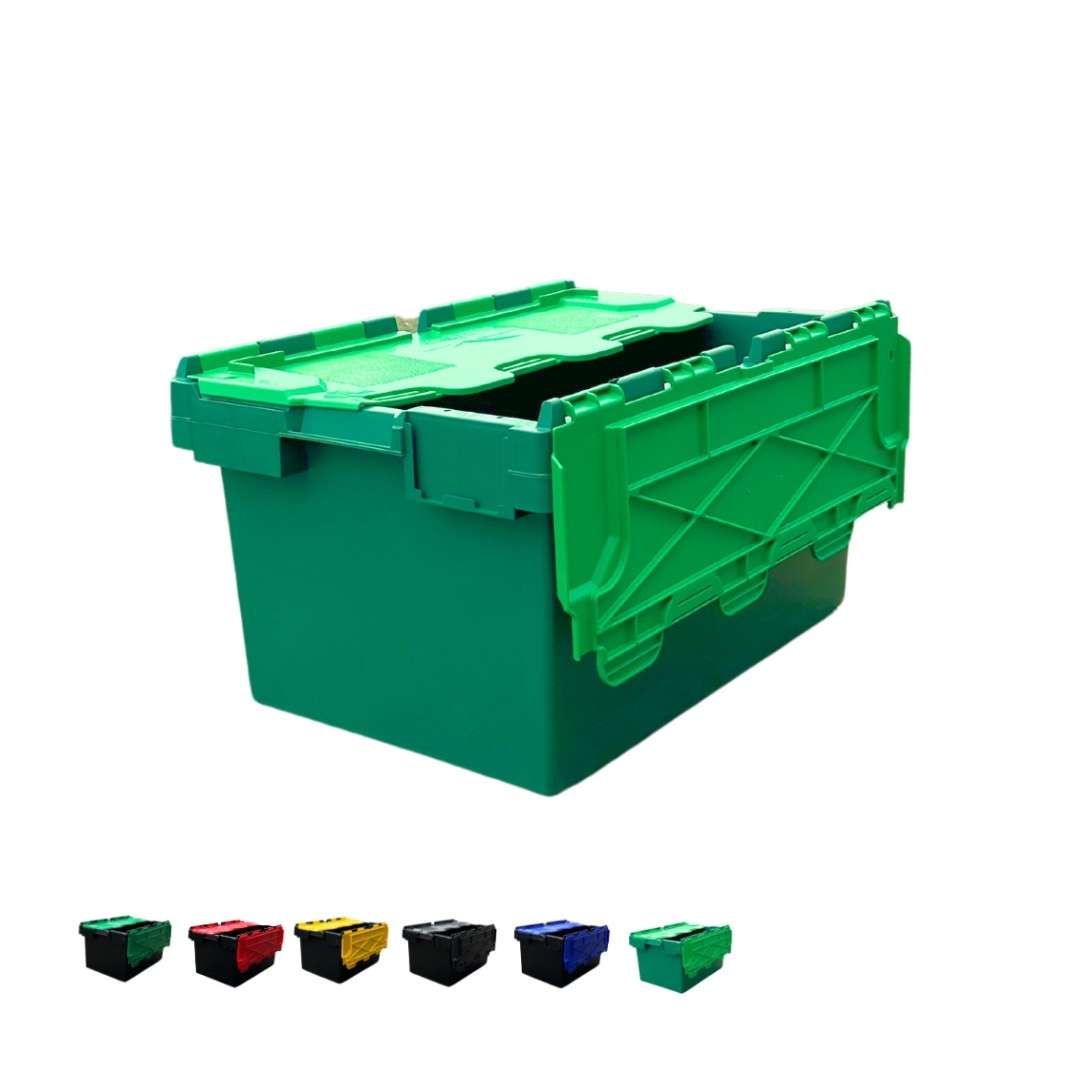 80L Extra Large Attached Lid Container Original Totebox (710 x 460 x 368h mm)