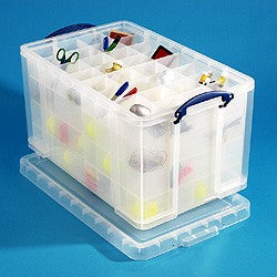 84L Really Useful Plastic Storage Box (710l x 440w x 380h mm)