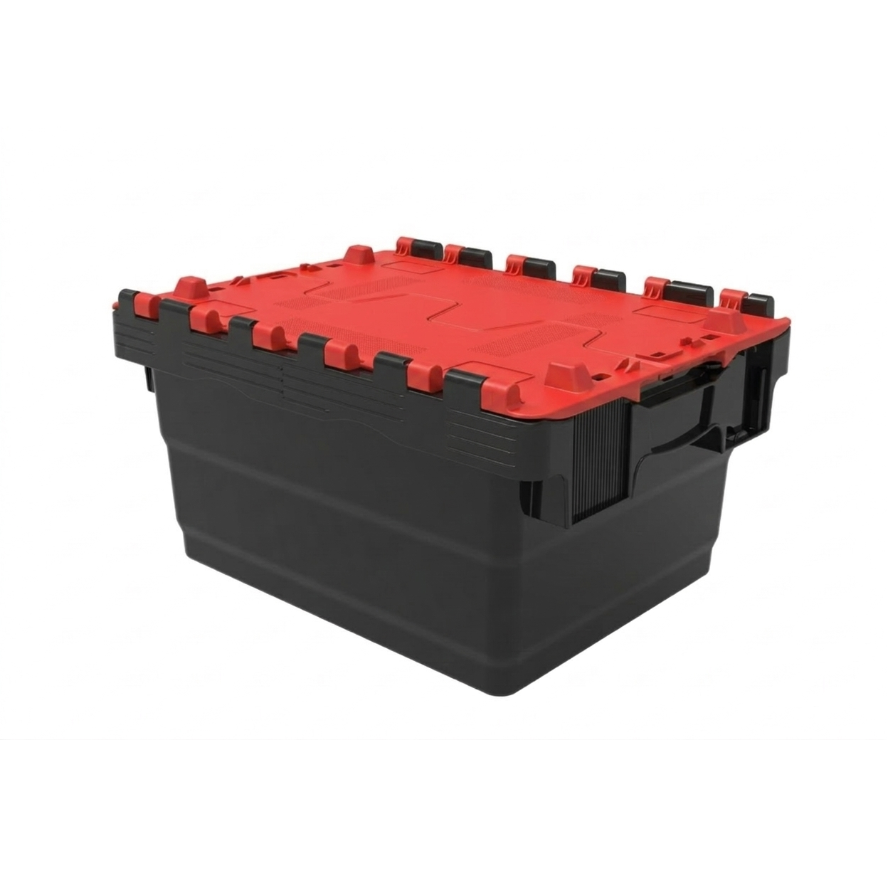 16L GatorTote Extra Heavy Duty Industrial Attached Lid Box (400 x 300 x 200mm)