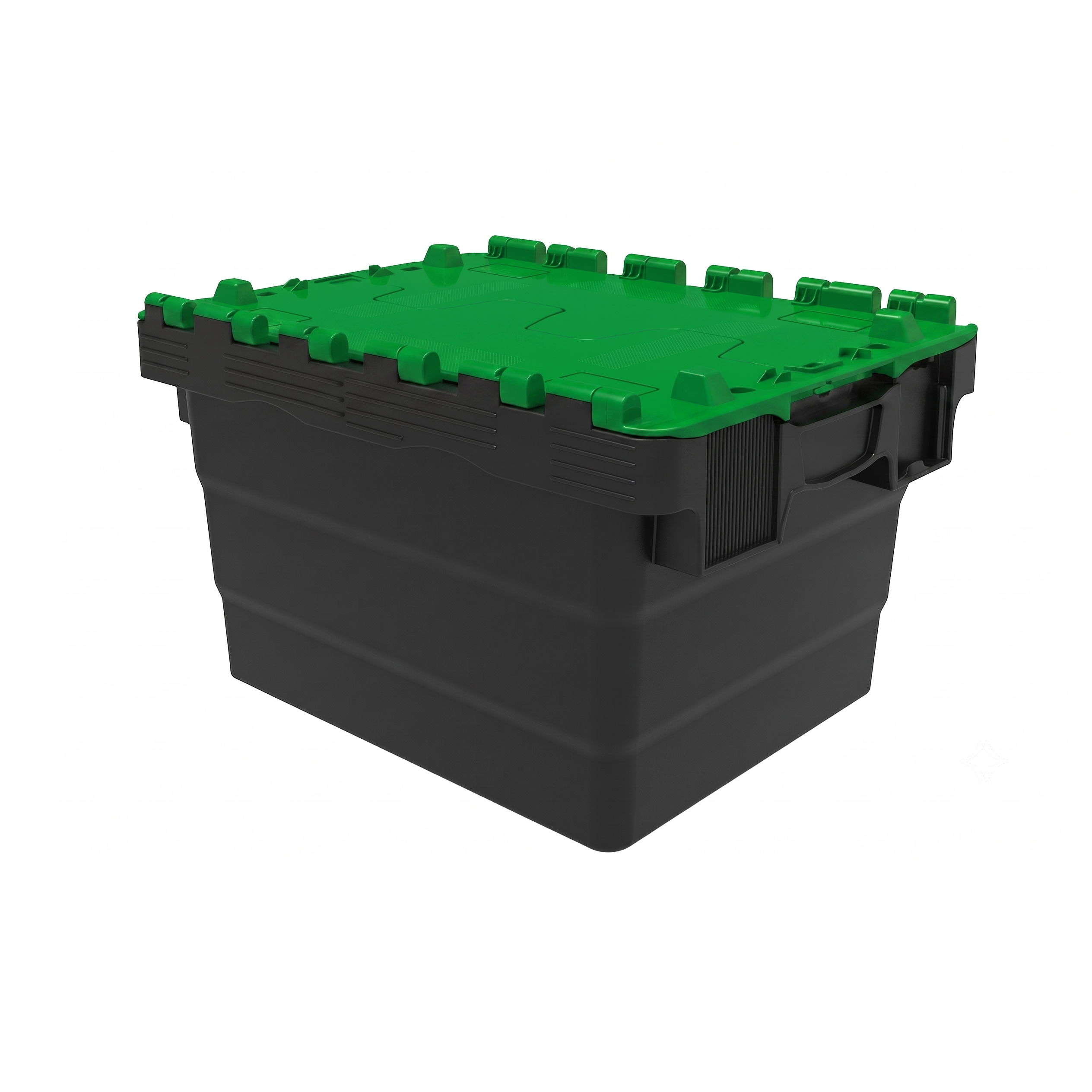 21L GatorTote Extra Heavy Duty Industrial Attached Lid Box (400 x 300 x 250mm)