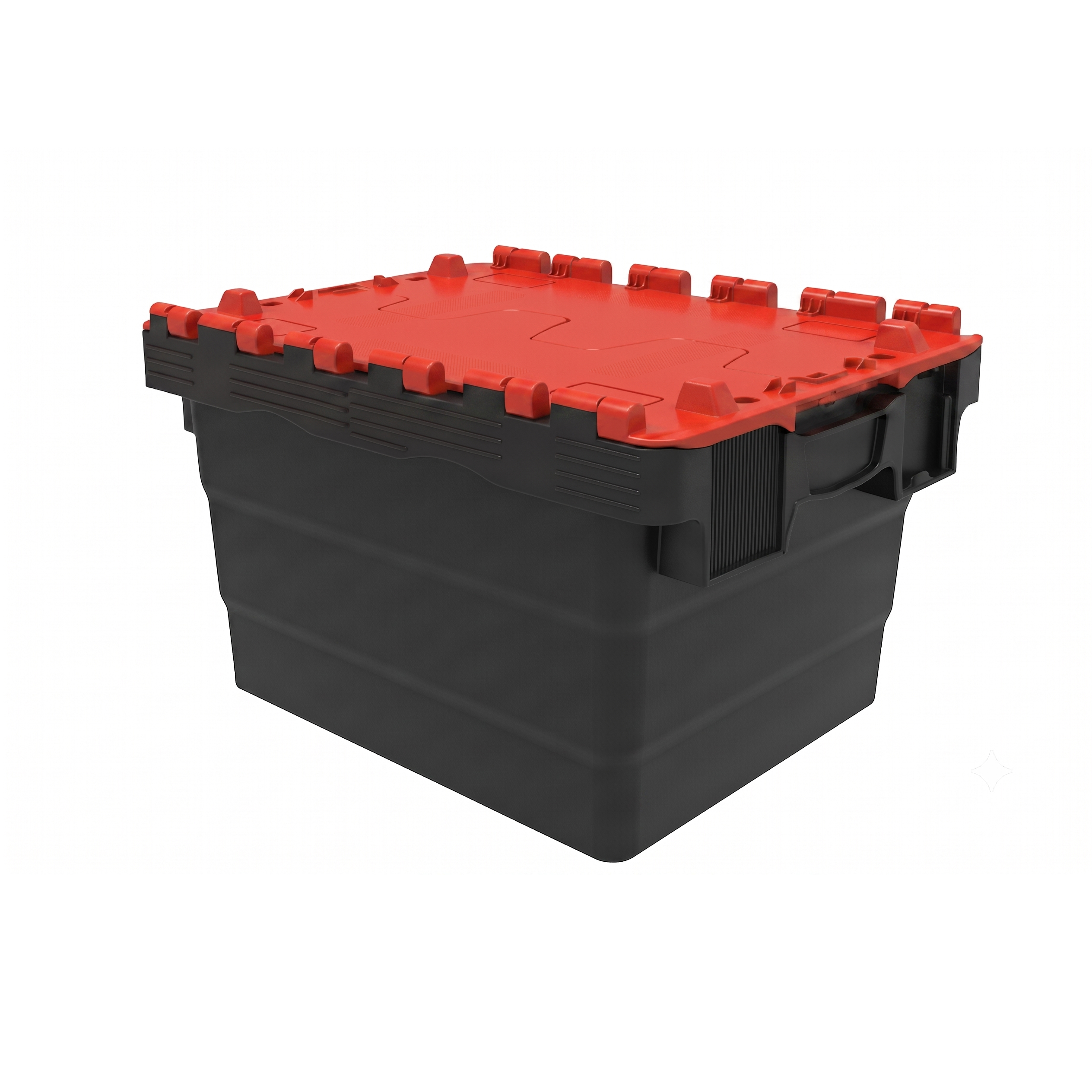 21L GatorTote Extra Heavy Duty Industrial Attached Lid Box (400 x 300 x 250mm)