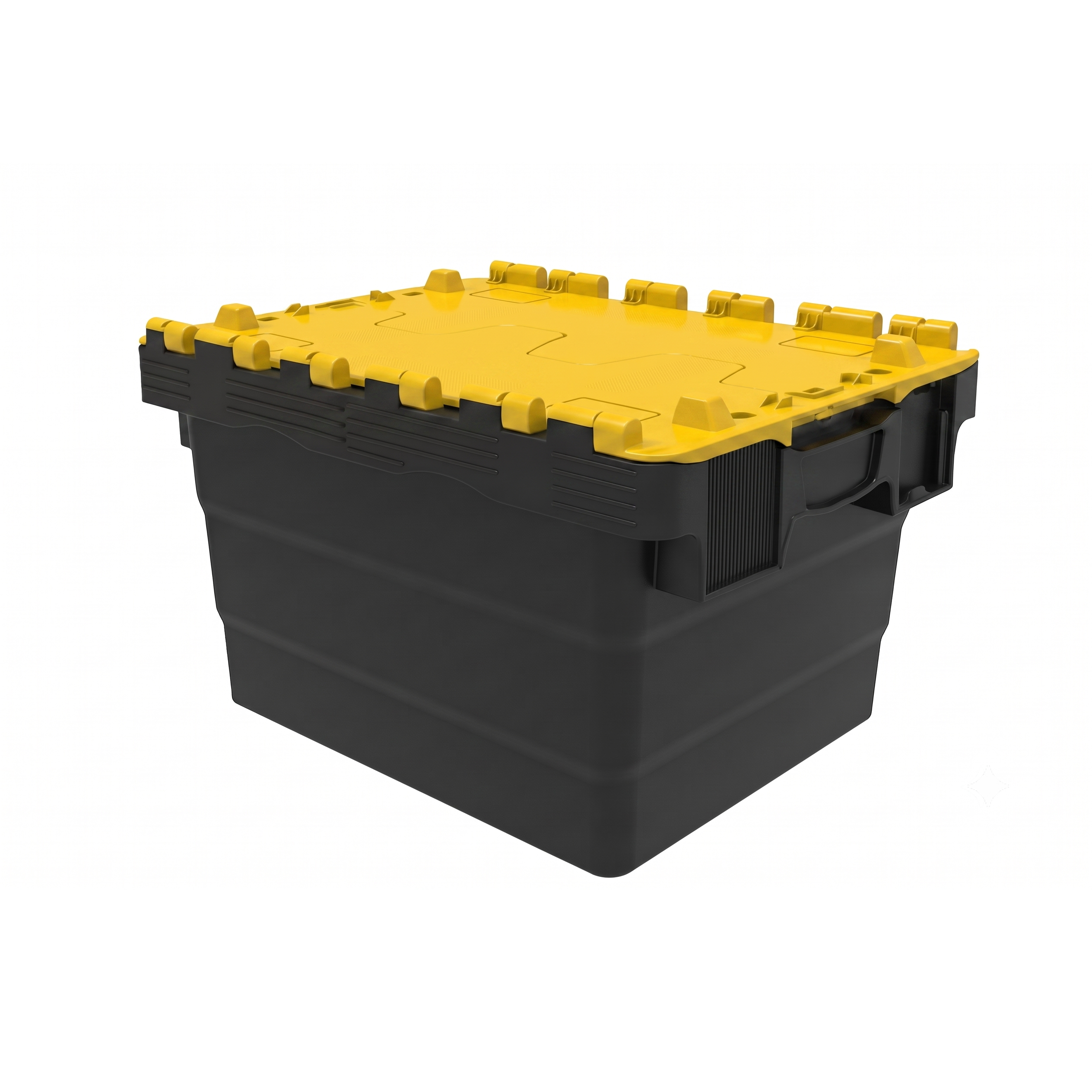 21L GatorTote Extra Heavy Duty Industrial Attached Lid Box (400 x 300 x 250mm)