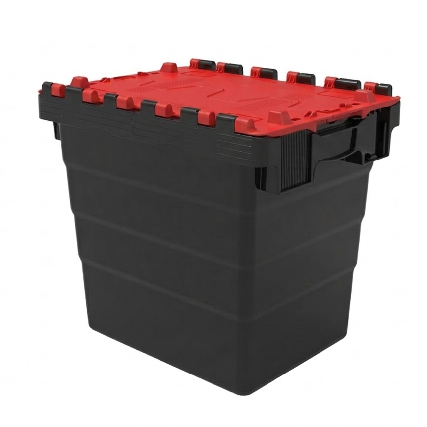 32L GatorTote Extra Heavy Duty Industrial Attached Lid Box (400 x 300 x 365mm)