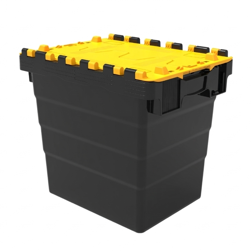 32L GatorTote Extra Heavy Duty Industrial Attached Lid Box (400 x 300 x 365mm)