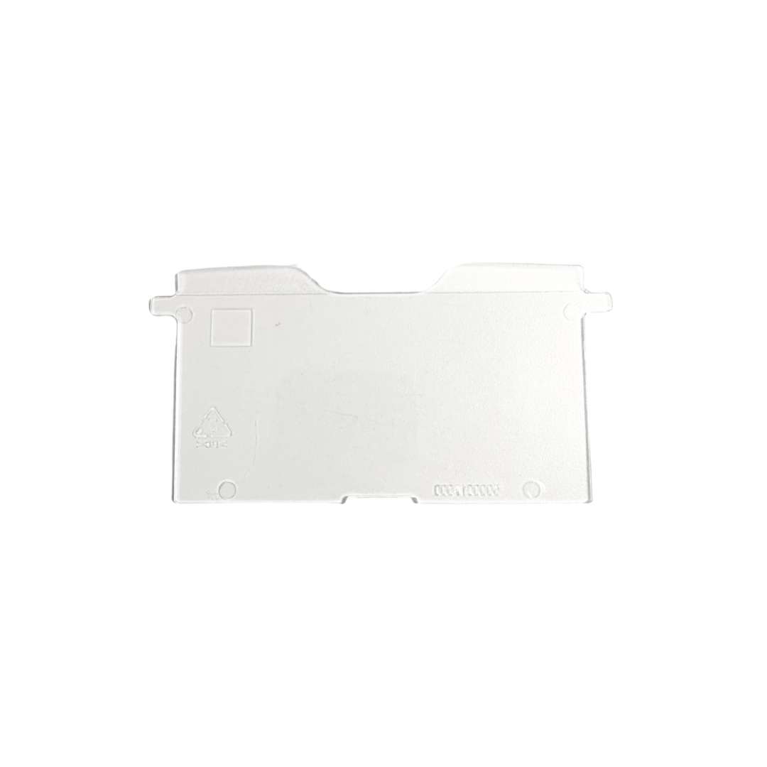 Clear label holder suitable for Original Totebox Attached Lid Containers - 10A5B & 10A6B