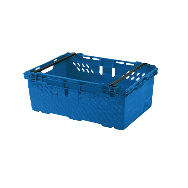 44L Heavy Duty Stacking & Nesting Crate Ventilated (600 x 400 x 253mm)