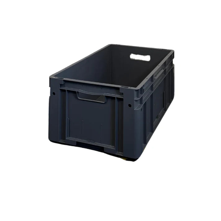 52L KLT Euro Container Extra Heavy Duty (600x400x270mm) Dark Grey