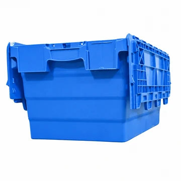 54L GatorTote Extra Heavy Duty Industrial Attached Lid Box (600 x 400 x 320mm)