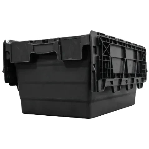 54L GatorTote Extra Heavy Duty Industrial Attached Lid Box (600 x 400 x 320mm)